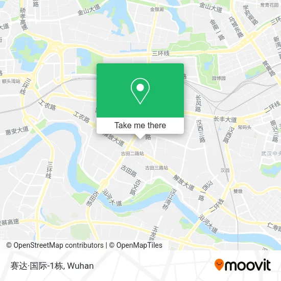 赛达·国际-1栋 map