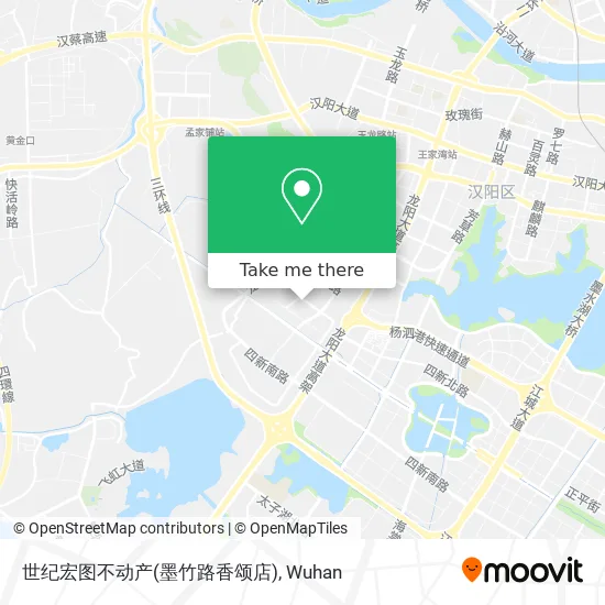 世纪宏图不动产(墨竹路香颂店) map