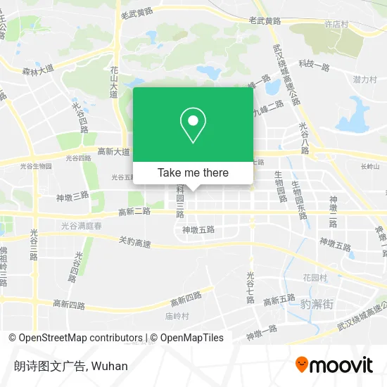 朗诗图文广告 map
