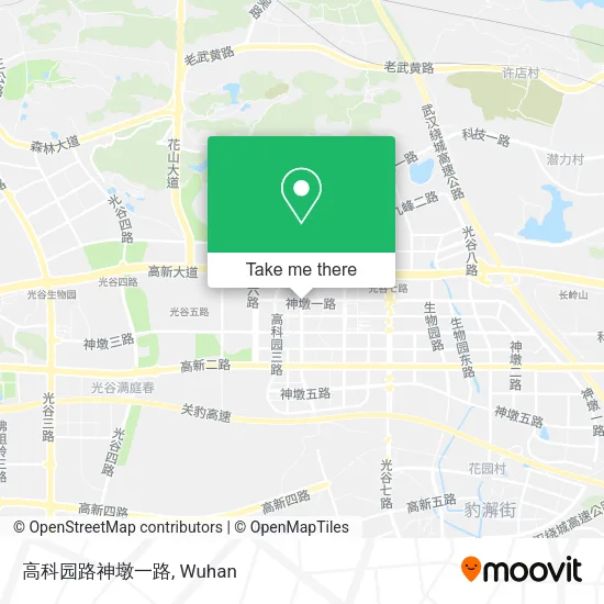 高科园路神墩一路 map