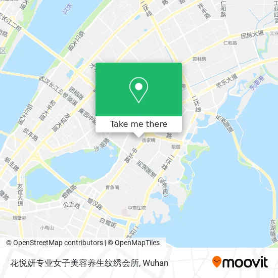 花悦妍专业女子美容养生纹绣会所 map