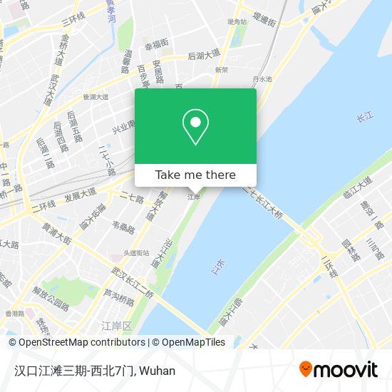 汉口江滩三期-西北7门 map