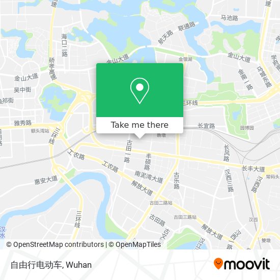 自由行电动车 map
