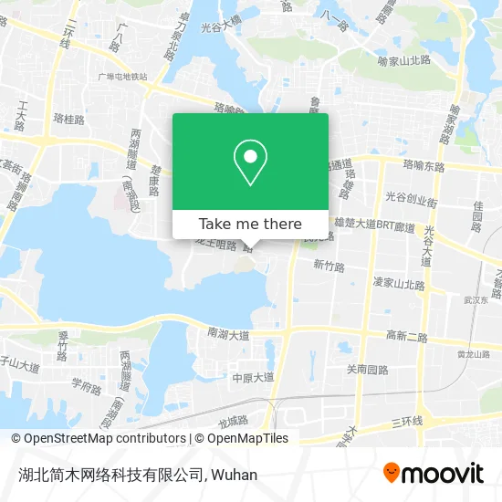 湖北简木网络科技有限公司 map
