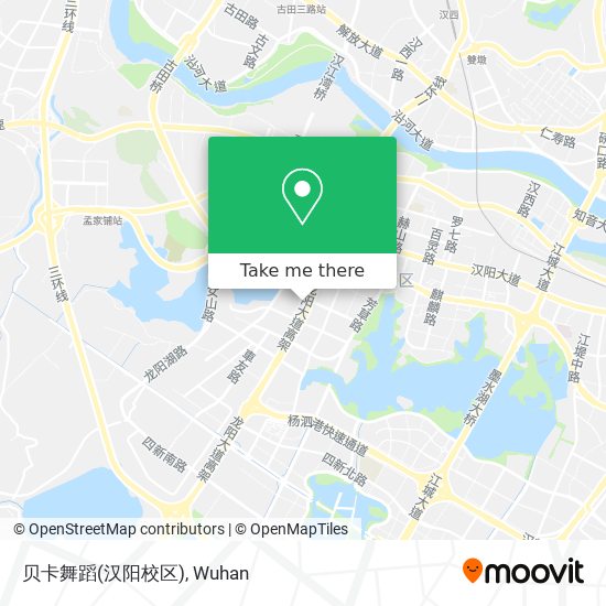 贝卡舞蹈(汉阳校区) map