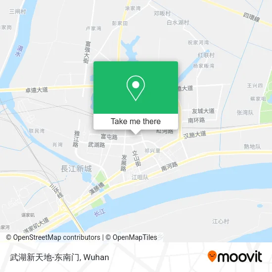 武湖新天地-东南门 map