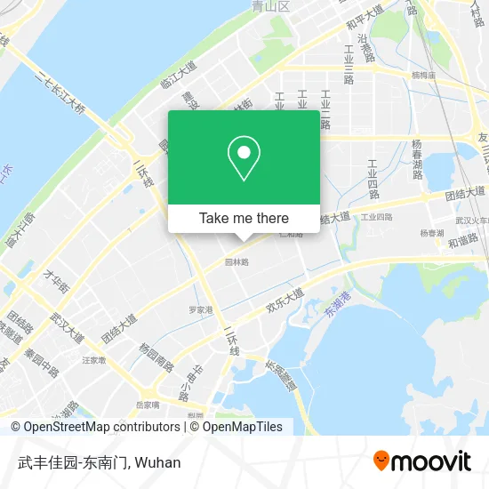 武丰佳园-东南门 map