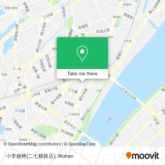 小李烧烤(二七横路店) map