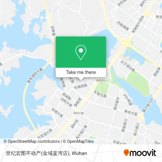 世纪宏图不动产(金域蓝湾店) map