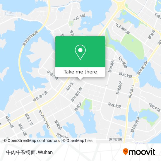 牛肉牛杂粉面 map
