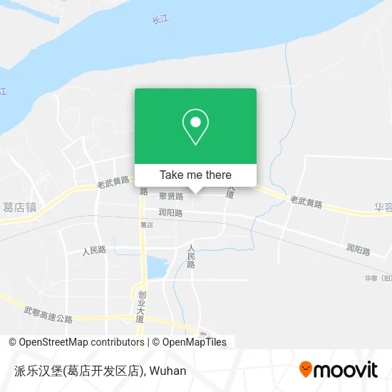 派乐汉堡(葛店开发区店) map
