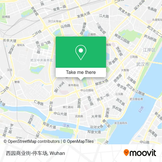西园商业街-停车场 map