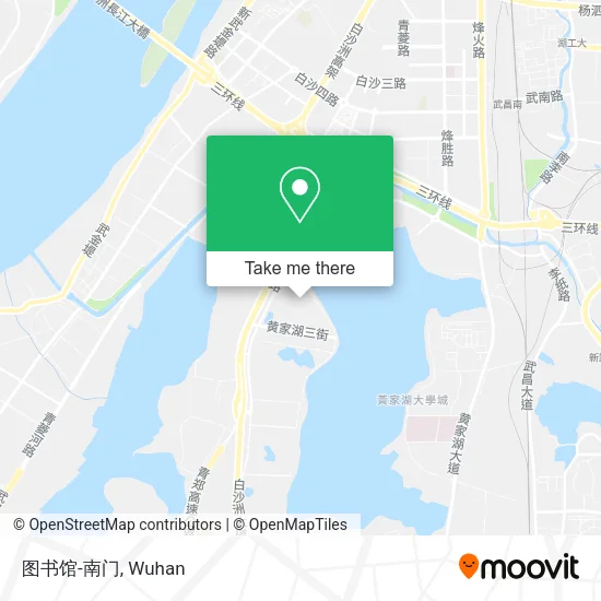 图书馆-南门 map