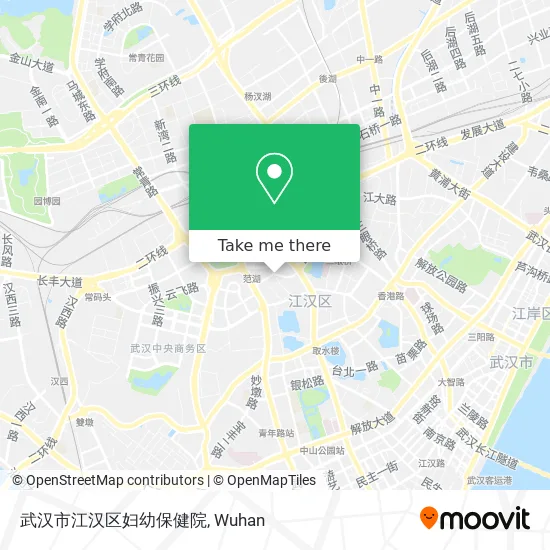 武汉市江汉区妇幼保健院 map