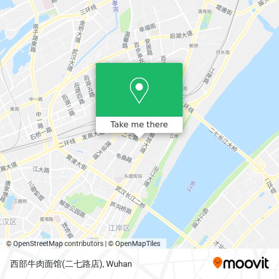 西部牛肉面馆(二七路店) map