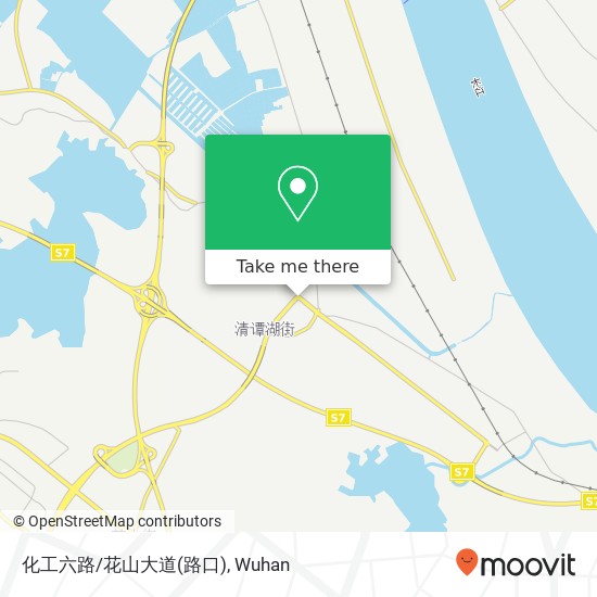 化工六路/花山大道(路口) map