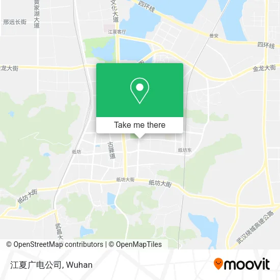 江夏广电公司 map