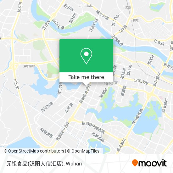 元祖食品(汉阳人信汇店) map