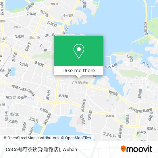 CoCo都可茶饮(珞瑜路店) map