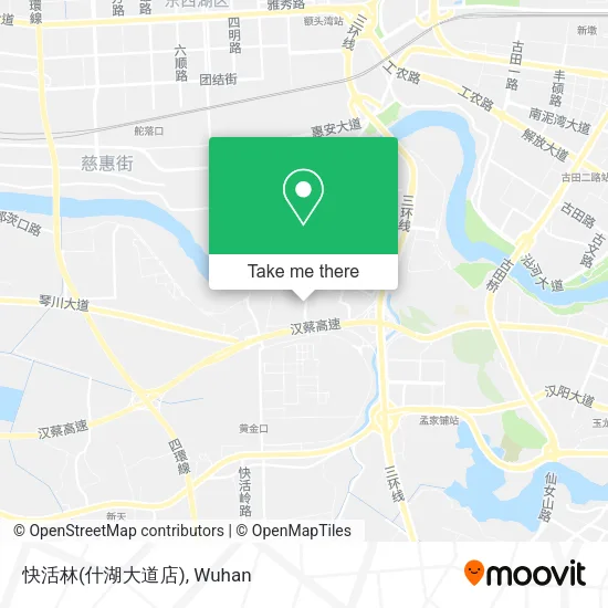 快活林(什湖大道店) map