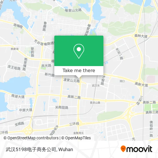 武汉5198电子商务公司 map