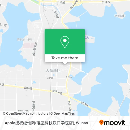 Apple授权经销商(唯互科技汉口学院店) map