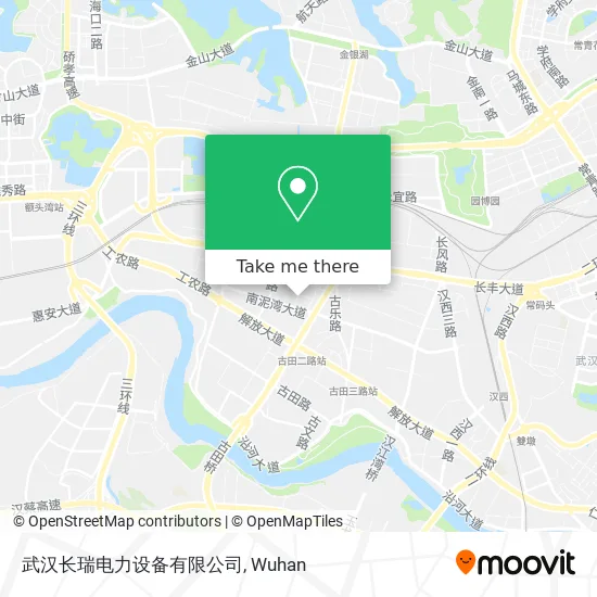 武汉长瑞电力设备有限公司 map