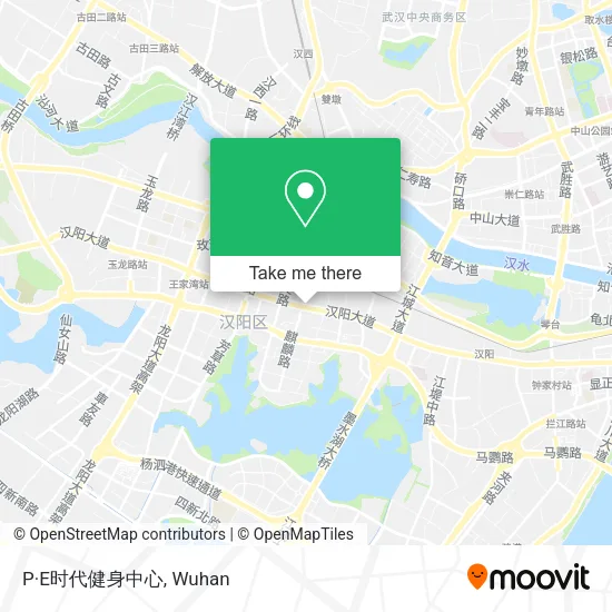 P·E时代健身中心 map