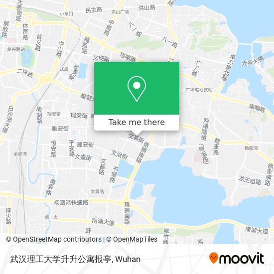 武汉理工大学升升公寓报亭 map