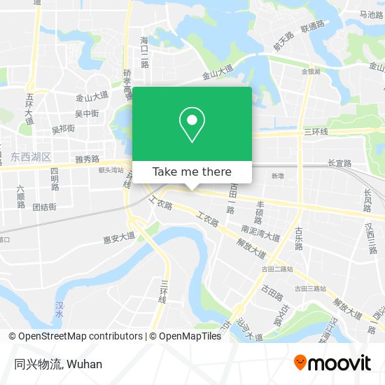 同兴物流 map