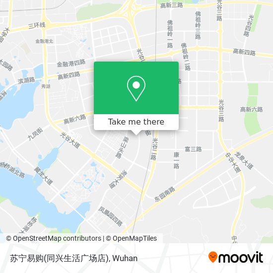 苏宁易购(同兴生活广场店) map