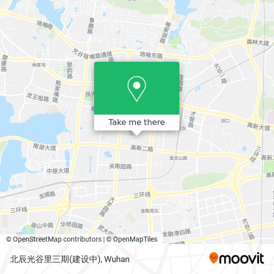 北辰光谷里三期(建设中) map