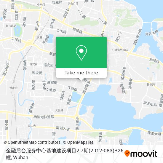 金融后台服务中心基地建设项目2.7期(2012-083)B26幢 map