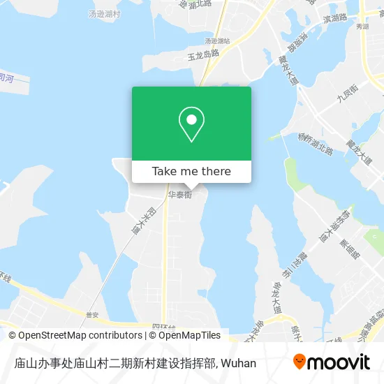 庙山办事处庙山村二期新村建设指挥部 map