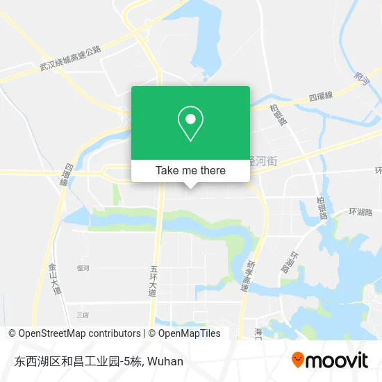东西湖区和昌工业园-5栋 map