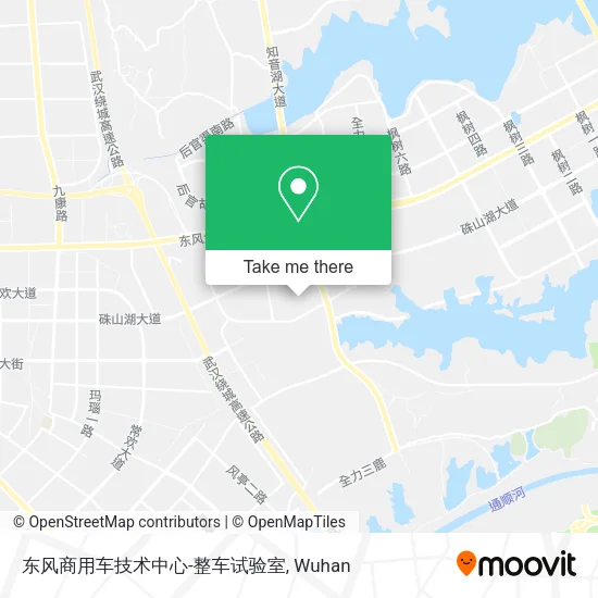 东风商用车技术中心-整车试验室 map