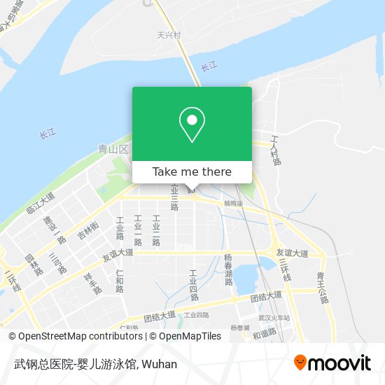 武钢总医院-婴儿游泳馆 map