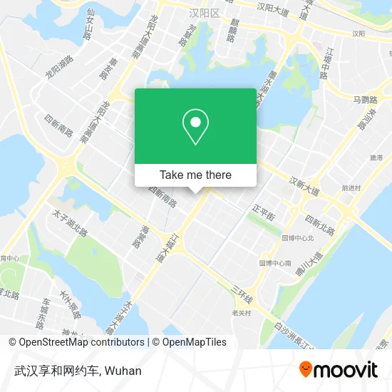 武汉享和网约车 map
