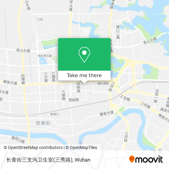 长青街三支沟卫生室(三秀路) map