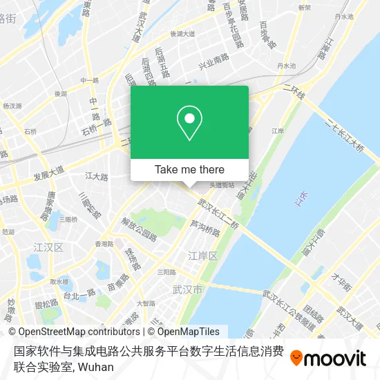 国家软件与集成电路公共服务平台数字生活信息消费联合实验室 map