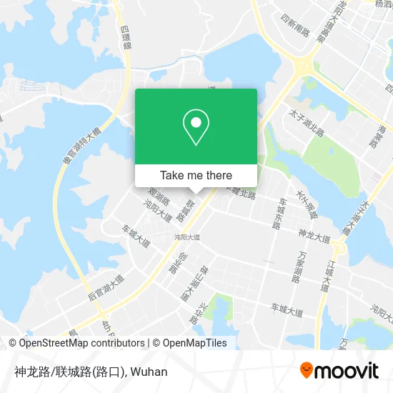 神龙路/联城路(路口) map