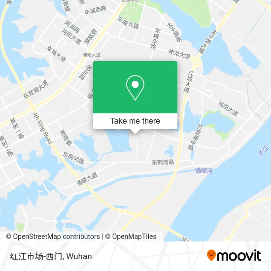 红江市场-西门 map
