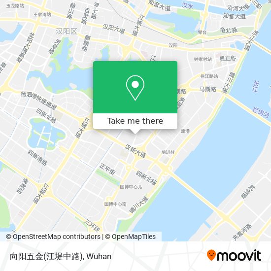 向阳五金(江堤中路) map