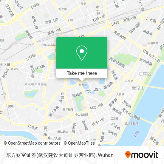 东方财富证券(武汉建设大道证券营业部) map