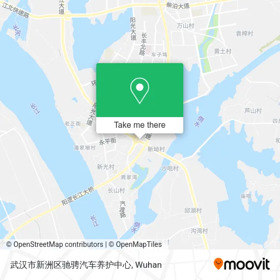 武汉市新洲区驰骋汽车养护中心 map