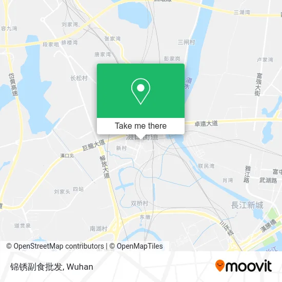 锦锈副食批发 map