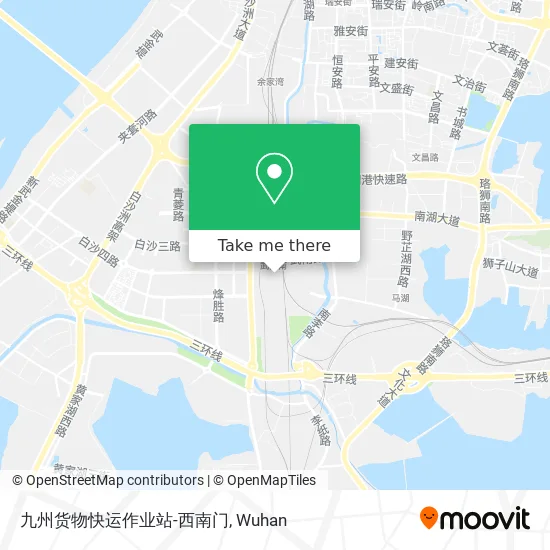 九州货物快运作业站-西南门 map