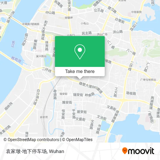 袁家墩-地下停车场 map