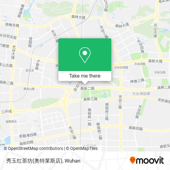 秀玉红茶坊(奥特莱斯店) map