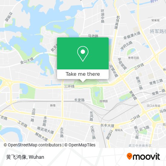 黄飞鸿像 map